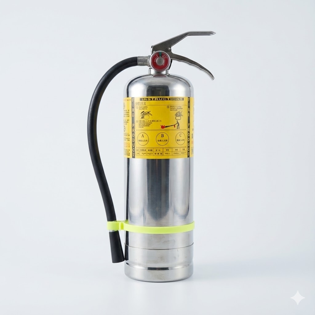 飛龍牌 10型不銹鋼 HFC-227 潔淨氣體滅火器 (機房與精密設備專用)